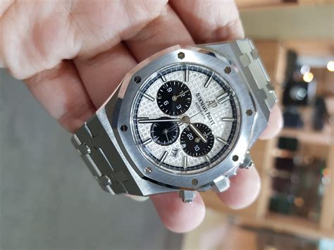 audemars piguet royal oak 41mm panda|audemars piguet cufflinks.